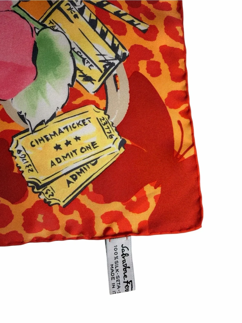 Salvatore Ferragamo silk this